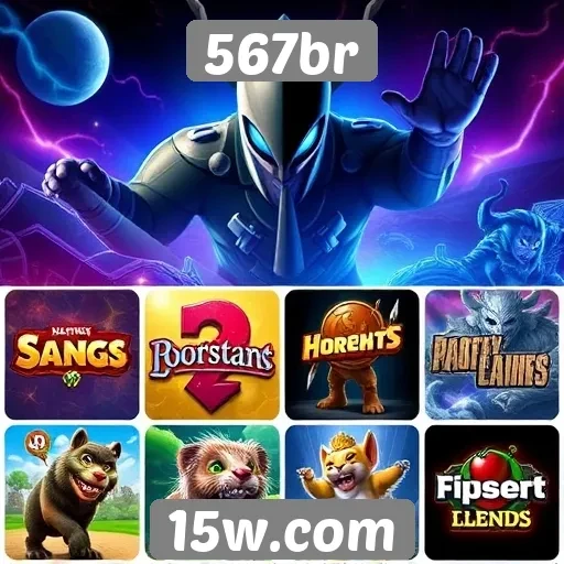 Jogos mais populares disponíveis no 567br